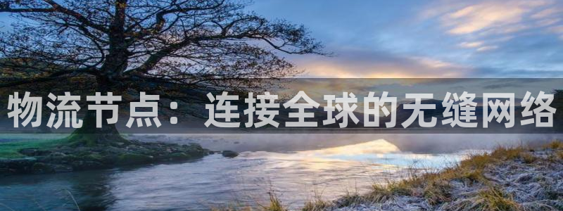 28圈官网平台下载：物流节点：连接全